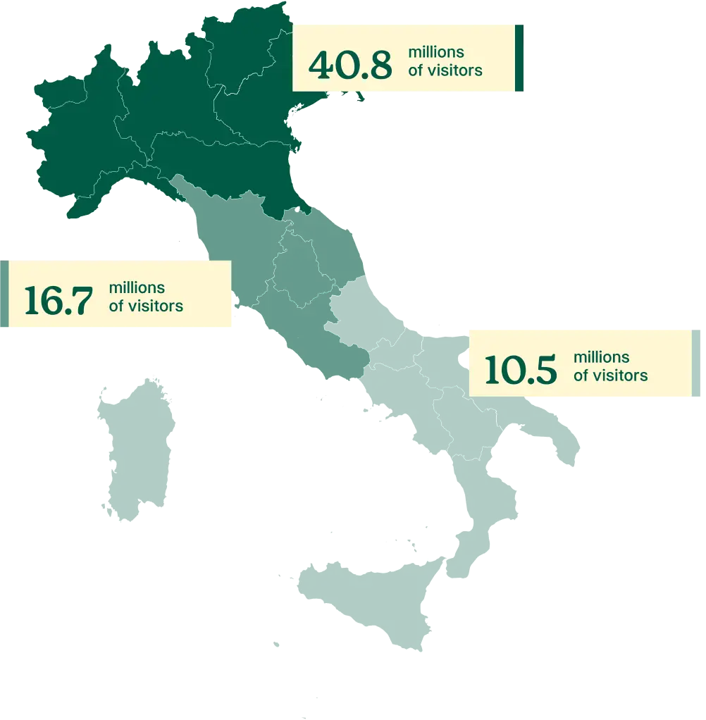 Flussi aree italiane 2024